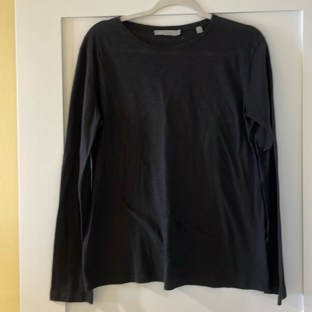 Vince Long Sleeve Cotton Tee